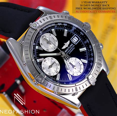 breitling chronomar mens watch a13352|breitling a13352 watch.